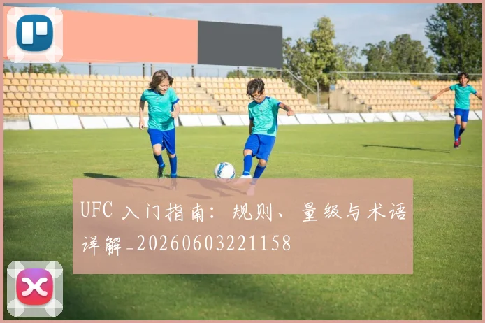 UFC 入门指南:规则、量级与术语详解_20260603221158